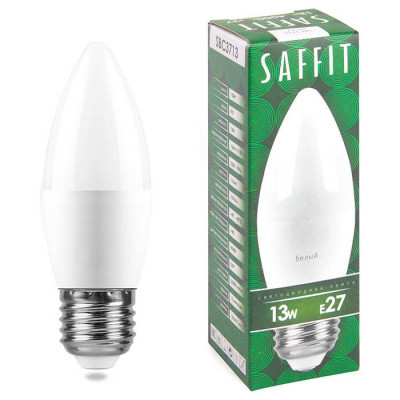 Лампа светодиодная, 13W 230V E27 4000K C37, SBC3713, Feron 55167