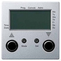 SM Таймер для жалюзи, 3 программы, с входом для датчика, алюм. SM Таймер для жалюзи, 3 программы, с входом для датчика, алюм.