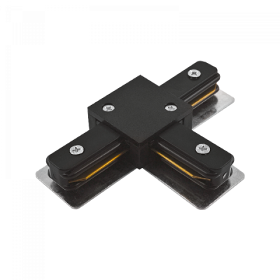 Jazzway PTR CT-BL Коннектор черный T-обр., 5010857