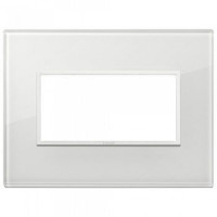 Vimar Накладка Eikon Evo на 4 модуля, полностью белый бриллиант, 21654.87