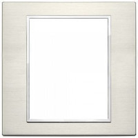 Vimar Накладка Eikon Evo на 8 модулей, титан, 21668.08