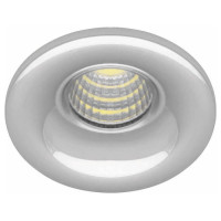 Светильник встраиваемый светодиодный 3W, 210 Lm, 4000К, хром, LN003 с драйвером в комплекте, Feron 28772