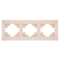 GUSI Bravo РАМКА 3-местная, цвет бежевый., С1030-003