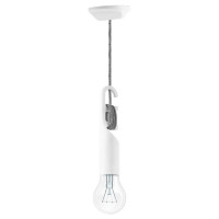 LUSSOLE COZY Подвесные светильники, цвет основания - белый, плафон - акрил, 1x10W E27, LSP-8547