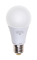 Jazzway Лампа светодиодная (LED) «груша» d60мм E27 240° 7Вт 220-230В матовая тепло-белая желтая 3000К, 1033178