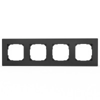 Рамка 4-м Pixel универс. карбон TOKOV ELECTRIC TKE-PX-RM4-C14