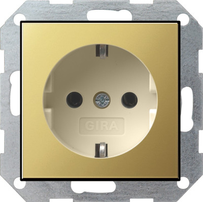 0466614 Gira Розетка с з/к без "лапок" для крепления