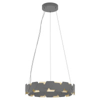 390031 Подвесной потолочный светильник (люстра) ALTAGRACIA, LED 2x35W, 8400lm, H1500, ?615, сталь, ч