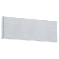 39268 Светодиодное бра СLIMENE, 2х4,2W(LED), L80, H255, алюминий шлифованный/акрил, белый