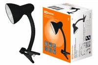 Светильник прищепка 220В, 40Вт, E27 черный мат TDM Electric, SQ0337-0025 Светильник прищепка 220В, 40Вт, E27 черный мат TDM Electric, SQ0337-0025