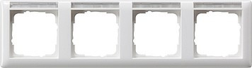 109403 Gira Рамка 4-я горизонтальная с полем для надписи