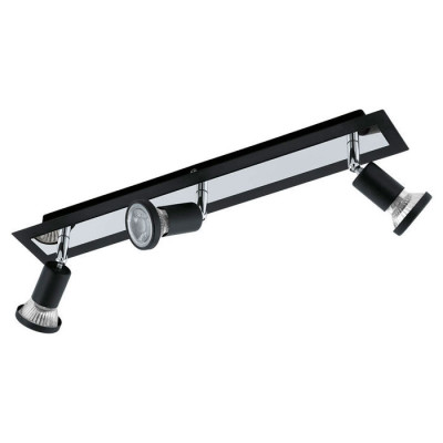 94965 Светодиод. спот SARRIA, 3x5W (GU10), L460, B70, сталь, черный, хром