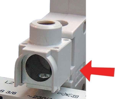 AST 50/15 - Переходник штыр.прям.6-50мм2 Ast 50/15