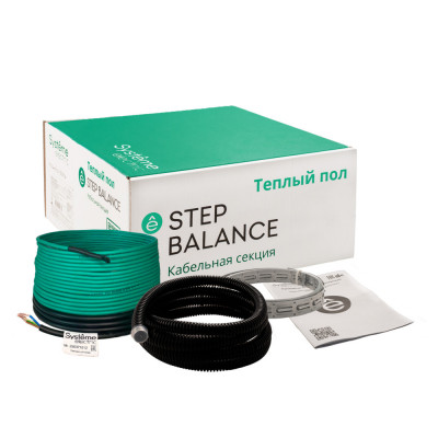 STEP BALANCE Секция кабельная (теплый пол) SBC018023, 18 Вт/м, 414 Вт, 23 м