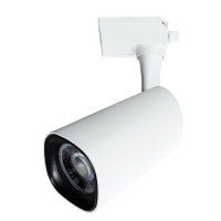 Arte Lamp BARUT, Трековый светильник, цвет арматуры - белый, цвет плафона/декора - БЕЛЫЙ, 24W LED, A4563PL-1WH