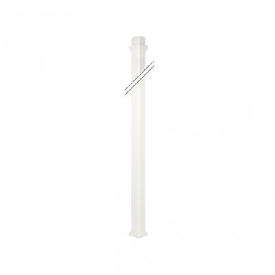 Simon Cima 500 Белая Колонна 2-сторонняя, с телескопическим упором 1,5 м, 126,5(158)х109,5(181) мм, 3 м, 53550201-030