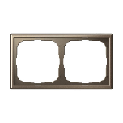 GAL000602 - ARTGALLERY 2-постовая РАМКА, универсальная, МОККО, Systeme Electric