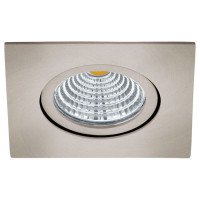 98308 Светодиод. встраиваемый светильник SALICETO димм. с рег-кой, 6W(LED), 88х88, 450lm, 4000K, алю