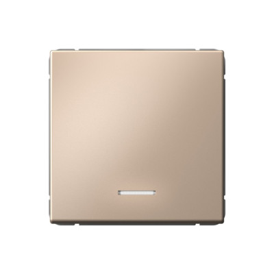 GAL001213 - ARTGALLERY 1-клавишный ВЫКЛЮЧАТЕЛЬ с подсветкой, сх.1а, 10АХ, механизм, ПЕСОЧНЫЙ, Systeme Electric