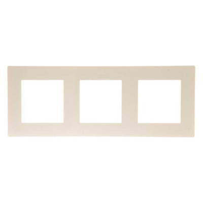 Simon Рамка 3 поста, сл кость, 2400630-031