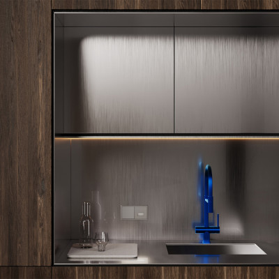 Накладка для подсветки светодиодной, S70 (капучино), VLS002314