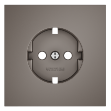 Накладка для розетки с заземлением, S70 (капучино), VLS000614