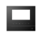 52311FC-B - Рамка для абонентского устройства 4,3, чёрный глянцевый - 2TMA070130B0011