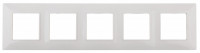ЭРА 14-5005-01 Elegance Белый Рамка 5-ая