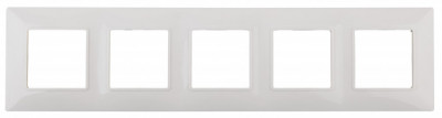 ЭРА 14-5005-01 Elegance Белый Рамка 5-ая