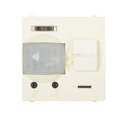 N2241 BL - Датчик движения инфракрасный пассивный, 2-модульный, серия Zenit, цвет альпийский белый - 2CLA224100N1101