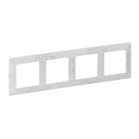 Legrand Valena LIFE.Рамка "Эл Грей".4-постовая универсальная, 754124