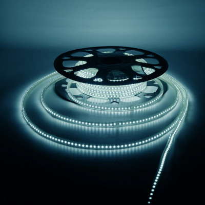 Лента Gauss LED 2835/120-SMD 7W 220V 600lm/m 6000K (11х6мм) IP67 (20м), 311000322