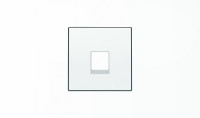 ABB SKY Альпийский белый Накладка для телекоммуникационных розеток типа 8117... и/или 8118…