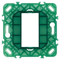 Vimar Суппорт для 1 модуля без винтов, серый, 14600