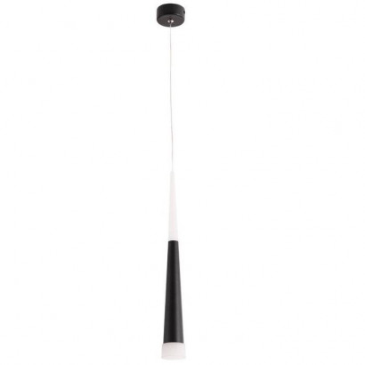 Arte Lamp SABIK, Подвес, цвет арматуры - черный, цвет плафона/декора - ЧЕРНЫЙ, 7W LED, A6010SP-1BK