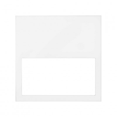 Simon 10001610-230 Рамка «минимум» на 1 пост цвета белый матовый S100