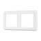 043776 - Рамка пластиковая FRM-VERSA-PL-2-WH (Arlight, -)