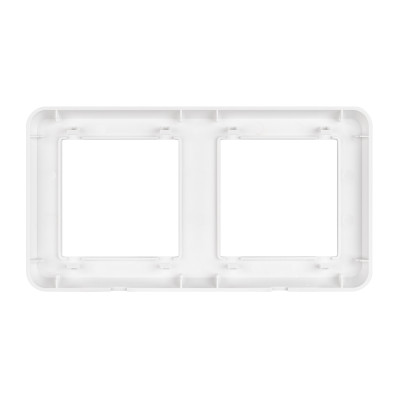 043776 - Рамка пластиковая FRM-VERSA-PL-2-WH (Arlight, -)