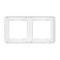 043776 - Рамка пластиковая FRM-VERSA-PL-2-WH (Arlight, -)