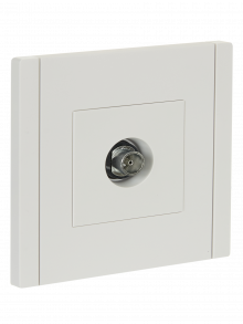 FORTE&PIANO Роз. TV оконечная FP228 бел. IEK, FP-A10-O-K01