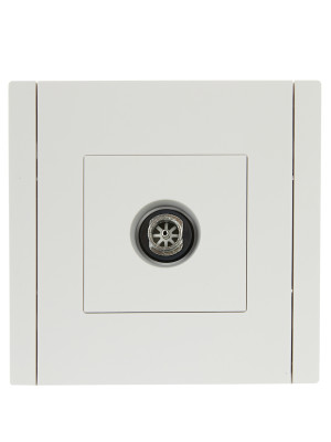 FORTE&PIANO Роз. TV оконечная FP228 бел. IEK, FP-A10-O-K01