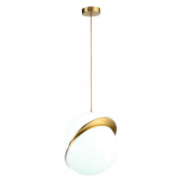 ST LUCE SL1164.323.01 Светильник подвесной ST-Luce Латунь/Белый E27 1*60W