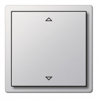 Gira Выключатель жалюзи, глянцевый белый, серия F100