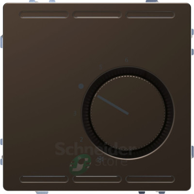 D-Life Терморегулятор в сборе, с переключающим контактом 24 В, мокко