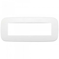 19687.26 - Vimar Накладка ROUND на 7 модулей полярный матовый