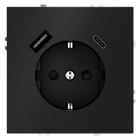 Чёрный матовый